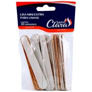 Lixa para unhas Mini Pct. 20un Sta Clara 