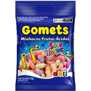 Minhocas de Frutas Ácidas 100g Gomets Dori