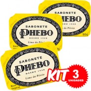 (Kit 3 Unidades) Sabonete Lima da Pércia 90g x 3 - Phebo  
