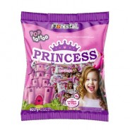 Pirulito Pop Princess Morango 48g Florestal