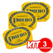 (Kit 3 Unidades) Sabonete Lima da Pércia 90g x 3 - Phebo