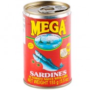 Sardines In Tomato Sauce Chili 155g Mega
