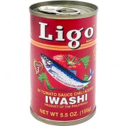 Iwashi in Tomato Sauce Chili 155g Ligo