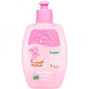 Shampoo Rosa 210ml Cheirinho de Bebê