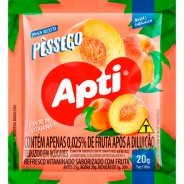Suco em Pó de Pêssego 20g Apti