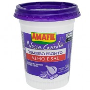 Tempero Alho e Sal 300g Amafil