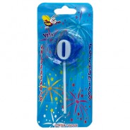 Vela Estrela Nº0 Azul Festhamires 