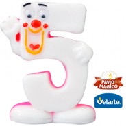 Vela Karetinha Rosa Nº5 Velarte