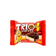 Wafer Trio Plus Choco Creme e Amendoim 16g Yaokin