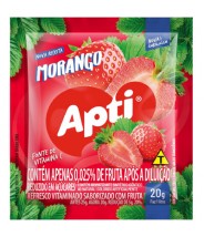 Suco em Pó de Morango 20g Apti