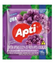 Suco em Pó de Uva 20g Apti