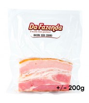 Bacon s/ Couro +-200g Da Fazenda
