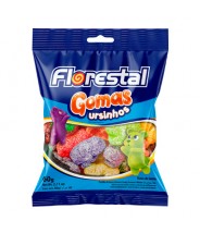 Bala Gomas Ursinhos 60g Florestal