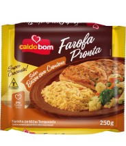 Farofa Pronta de Milho Sabor bacon 250g Caldo Bom