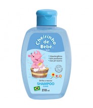Shampoo Azul 210ml Cheirinho de Bebê
