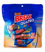Chocolate ao Leite Break Quatro Mix 184g Quanta
