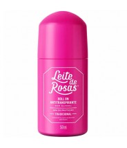 Desodorante Roll On Tradicional 50ml - Leite de Rosas 