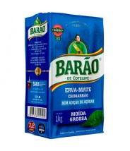 Erva Mate Chimarrão Grossa 1Kg Barão de Cotegipe