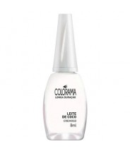 Esmalte Cremoso Intenso Leite de Coco 8ml Colorama