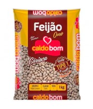 Feijão Carioca 1kg Caldo Bom