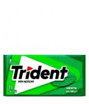 Goma de Mascar Menta 8g Trident