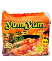 Lamen Tomyum Shrimp Creamy 5 x 70g Yum Yum