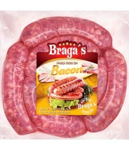 Linguiça Bacon Fresca 700g Braga's
