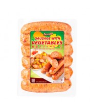 Linguiça c/ Legumes 450g Da Fazenda 