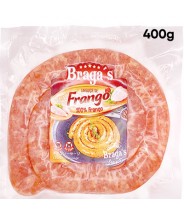 Linguiça Fina de Frango Fresca 400g Braga's