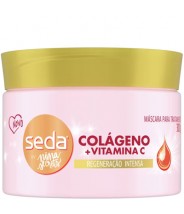 Máscara Trat. Colágeno + Vitamina C 300ml Seda
