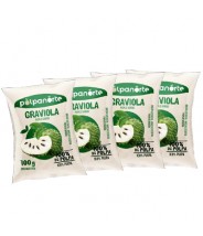 Polpa de Graviola Integral 4 x 100g Polpanorte