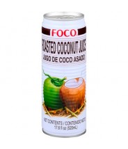 Rostaed Coconut Juice - Jugo de Suco Coco Asado 520ml Foco