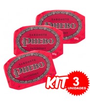 (Kit 3 Unidades) Sabonete Patchouly 90g x 3 - Phebo