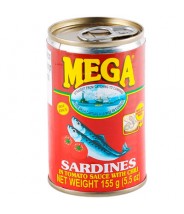 Sardines In Tomato Sauce Chili 155g Mega