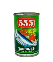 Sardines In Tomato Sauce Verde 155g 555 