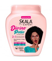 2 em 1 Creme p/ Pentear + Creme Hidratante Divino Potão 1kg Skala