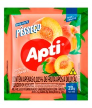 Suco em Pó de Pêssego 20g Apti
