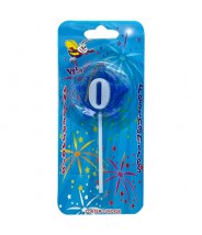 Vela Estrela Nº0 Azul Festhamires 