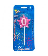 Vela Estrela Nº0 Rosa Festhamires 