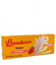 Wafer Strawberry 142g Bauducco