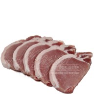 Bisteca de Porco sem osso Fatiado 1kg COD.172