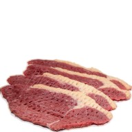 Coxão Duro Bife Médio - 8mm ((Batido)) 1kg COD.252