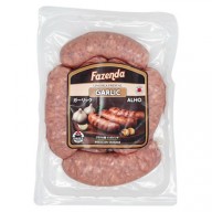 Linguiça c/ Alho 600g Da Fazenda